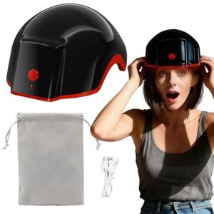 Red Light Therapy for Hair Growth, Laser Cap Red Light Higher Dose for Hair Regrowth FDA Cleared for Hair Loss Treatment LLLT Hair Thinning & Alopecia for Men Women