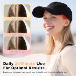 Red Light Therapy Cap for Hair Growth - Hair Regrowth Treatment Device for Men & Women, Red Light Therapy Cap for Hair.
