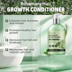 Rosemary Conditioner for Hair Growth: Thickening Moisturizing Conditioner for Men & Women with Mint Tea Tree Oil Biotin - Strengthening Formula for Anti-Hair Loss & Thinning Hair & Frizz-Control
