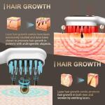 Laser Hair Growth Comb, Hair Growth Device, promote hair growth in women and men, White