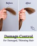 Keranique Damage Control Conditioner - Hydrating Treatment with Keratin for Dry Damaged Hair
