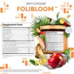 Clean Nutra Pumpkin Seed Oil Capsules + Saw Palmetto Biotin Collagen Keratin MSM Folate Hyaluronic Acid Supplements B12 Zinc Hair Supplement for Women Men Iodine 5-MTHF B-12 Vitamin B9-60 Pills