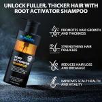 Root Activator Shampoo for Men-Hair Growth Shampoo for Hair Loss and Thinning Hair,Sulfate Free-13.6 fl oz / 400 mL