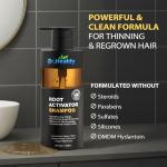 Root Activator Shampoo for Men-Hair Growth Shampoo for Hair Loss and Thinning Hair,Sulfate Free-13.6 fl oz / 400 mL