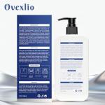 OVEXLIO Hair Growth Shampoo with Biotin and Rosemary, Routine Shampoo for Hair Loss and Thinning, Natural Thickening Formula with Argan Oil, Tea Tree Oil and Caffeine, Sulfate Free, 11.84 fl oz