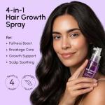 MAREE Hair Growth Spray – Caffeine, Batana, Castor & Rosemary Oil for Hair Growth – Products for Women & Men – Hair Oils for Hair Growth – Hair Thickening Spray for Roots – Hair Regrowth & Scalp Care