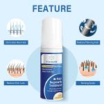 5% Minoxidil Foam for Men & Women Hair Regrowth, Fast-Absorbing Lightweight Minoxidil Treatment for Thinning Hair, Receding Hairline & Balding, Non-Greasy Unscented Hair Growth Foam