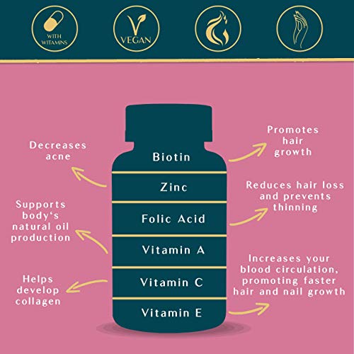 WEEM Vegan Biotin Hair, Skin & Nails Gummies