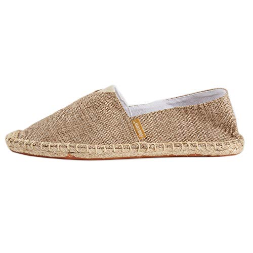 Alexis Leroy Men's Classic Canvas Espadrilles - Apricot