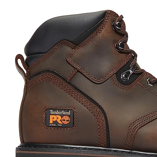 Timberland PRO Men's Brown Steel-Toe Boot, Size 12