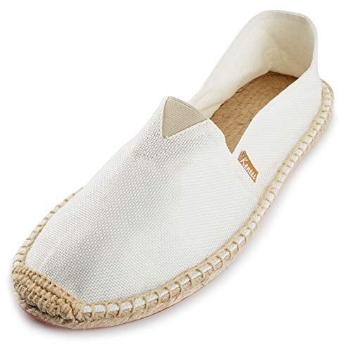 Kentti Men's Canvas Slip-On Espadrilles Apricot Size 10-10.5
