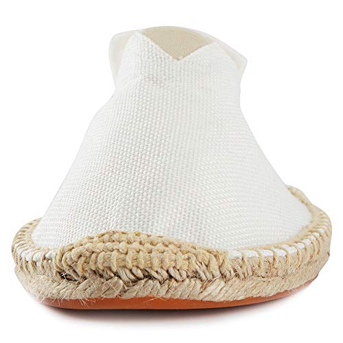 Kentti Men's Canvas Slip-On Espadrilles Apricot Size 10-10.5