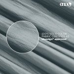 ENO SingleNest Hammock - Lightweight, 1 Person Portable Hammock - for Camping, Hiking, Backpacking, Travel, a Festival, or The Beach - Grey/Chartreuse