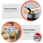 Odoland 9000W Portable Camping Stove Lightweight Camp Stove Collapsible Backpacking Stove with EVA Box for Outdoor Camping Cooking Hiking and Picnic