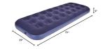 RAPTAVIS Single Size Air Mattress Inflatable Bed, Blow Up Mattress Camping Sleeping Pad