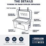 YETI Tundra 65 Cooler, Rescue Red