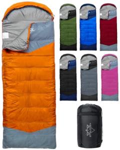 ETGLCOZY Sleeping Bags for Adults Cold Weather & Warm - Backpacking Camping Sleeping Bag for Kids 10-12, Girls, Boys -Lightweight Compact Waterproof for Outdoor & Indoor