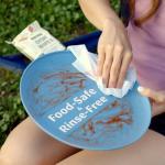 Dish Wipes | 100% Biodegradable Pre-Moistened Food-Safe Camp Kitchen Wipes | A Soap-and-Water Alternative