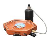 Cofiyard 1-Burner Propane Stove Portable Camping Stove with Carry Strap, Backpacking Camp Stove for Outdoor Cooking, Flick-Style Ignition, Temperature Control, 8600 BTUs of Power for Camping BBQ& More