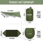 G4Free Large Camping Hammock with Mosquito Net and Rain Fly- 2 Person Portable Hammock with Bug Net and Tent Tarp for Outdoor Hiking Camping Backpacking Travel