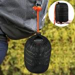 G4Free 2/4/13 PCS Camping Cookware Mess Kit Hiking Backpacking Picnic Cooking Bowl Non Stick Pot Knife Spoon Set (4PCS)