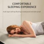 SENNOUL Air Mattress Queen with Built in Pump - 2 Mins Quick Self Inflatable,16"/650lbs Max Blow Up Bed, All Night Stability No Lost Air，No Peculiar Smell for Camping,Home,Guests & Portable Travel