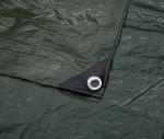 Amazon Basics Waterproof Camping Tarp, 9.5 Feet x 11.3 Feet, Dark Green