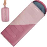 Clostnature Sleeping Bag for Adults and Kids - Lightweight Camping Sleeping Bag for Girls, Boys, Youths, Ultralight Backpacking Sleeping Bags for Cold Weather - Compression Sack Included(Left Zipper)