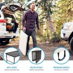 Lifetime Folding Tailgate Table with Grill Rack, Portable Outdoor Camping Station, 5-Foot