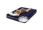Intex 64758E Dura-Beam Standard Downy Air Mattress: Fiber-Tech, Full Size, 10in Bed Height, 600lb Weight Capacity, Pump Sold Separately