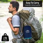 Vigel Camping Hammock - XL Double Hammock 500 Lb Capacity - Nylon Durable Portable Tree Hammock - Camping Accessories for Outdoor, Travel, Hiking