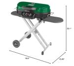 Coleman RoadTrip 285 Portable Stand-Up Propane Grill with 3 Adjustable Burners & Instastart Ignition, 20,000 BTUs of Power for Outdoor Cooking, Camping, Tailgating, Grilling, BBQs, & More