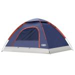 UNP Dome Tent, 2-Person, Easy Setup, Lightweight, Portable, Navy Blue