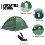 CAMEL CROWN Tents for Camping 2/3/4/5 Person Camping Dome Tent, Waterproof,Spacious, Lightweight Portable Backpacking Tent for Outdoor Camping/Hiking