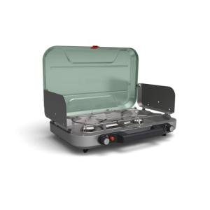 Coleman Cascade 328 3-Burner Camping Stove, Portable Cooktop with 28,000 BTUs, Matchless Lighting, & Dual Wind Guards, Great for Outdoor Cooking, Camping, Tailgating, Grilling, BBQs, & More