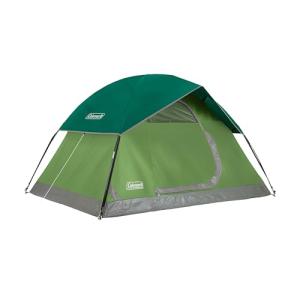 Coleman Sundome Camping Tent with Rainfly, 2/3/4/6 Person Tent Sets Up in 10 Mins, Weatherproof Shelter for Camping, Festivals, Backyard, Sleepovers, & More