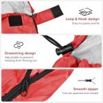 OBTANIM Sleeping Bags Portable Waterproof Camping Sleeping Bag for Adults Kids 4 Seasons Cold Weather or Warm Backpacking Hiking Mountaineering Indoor Outdoor Use (Red)