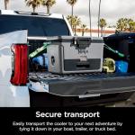 Ninja FB151GY FrostVault 50qt Hard Cooler with Dry Zone, Integrated Fridge-Temp Dry Storage Drawer, Premium Heavy-Duty Insulated Cooler, Keeps Ice for Days, Slate Gray