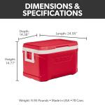 Igloo Red Profile II 50 Chest