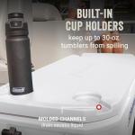 Coleman Classic Series 100qt Wheeled Marine Cooler, Fully Insulated Lid & Body Keeps Ice up to 5 Days, Holds up to 160 Cans