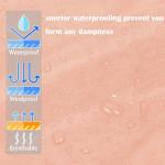 Sleeping Bags for Adults&Kids,Lightweight Waterproof Warm Weather Sleeping Bag,Compact Portable Sleeping Bag for Camping,Essentials Gear for Camping Hiking Outdoor Travel (Pink&Khaki)