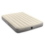 Intex 64102E Dura-Beam Standard Single-High Air Mattress: Fiber-Tech – Full Size – 10in Bed Height – 600lb Weight Capacity – Pump Sold Separately