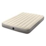 Intex 64102E Dura-Beam Standard Single-High Air Mattress: Fiber-Tech – Full Size – 10in Bed Height – 600lb Weight Capacity – Pump Sold Separately
