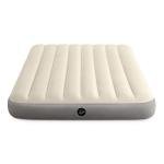 Intex 64102E Dura-Beam Standard Single-High Air Mattress: Fiber-Tech – Full Size – 10in Bed Height – 600lb Weight Capacity – Pump Sold Separately