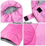 Sleeping Bag - 3 Seasons for Adults Kids Boys Girls Camping Hiking - Warm Cold Weather Lightweight Portable with Compression Bag for Backpacking in Spring, Summer, Fall and Winter