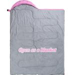 Sleeping Bag - 3 Seasons for Adults Kids Boys Girls Camping Hiking - Warm Cold Weather Lightweight Portable with Compression Bag for Backpacking in Spring, Summer, Fall and Winter