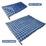 4-Season Ultra-Light Compact Sleeping Bag for Adults & Kids - Perfect Cold Weather Winter Backpacking & Hiking Gear, Essential Outdoor Camping Sleeping Bags with Warm Protection.