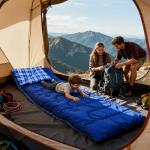 4-Season Ultra-Light Compact Sleeping Bag for Adults & Kids - Perfect Cold Weather Winter Backpacking & Hiking Gear, Essential Outdoor Camping Sleeping Bags with Warm Protection.