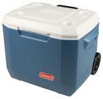 Coleman Xtreme 50qt Rolling Cooler with Wheels, Extra-Walled Insulation Keeps Ice up to 5 Days, Portable Wheeled Hard Chiller