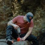 Fire-Maple 600ml G3 Petrel Ultralight Camping Pot Lightweight Outdoor High Efficiency Foldable Heat Exchanger Pot Portable for Hiking Travel (162g)